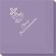 Floral Cross Napkins Image 3 of 3